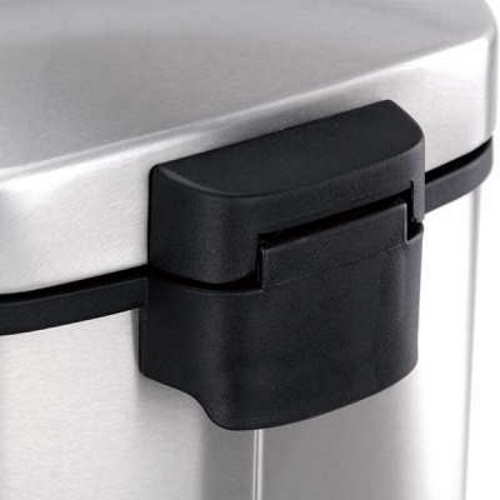 Thùng rác inox chân đạp hình vỏ sò