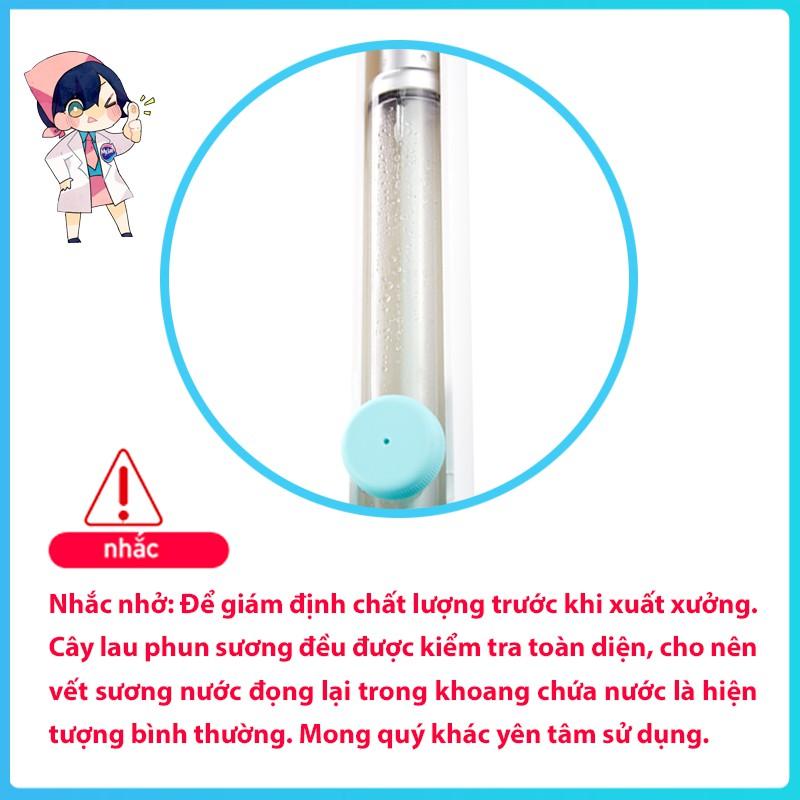 [Tặng Bông Lau] Cây Lau Nhà MyJae Sợi Microfiber Tự Vắt Phun Sương Xoay 360 Độ Thông Minh 138cm