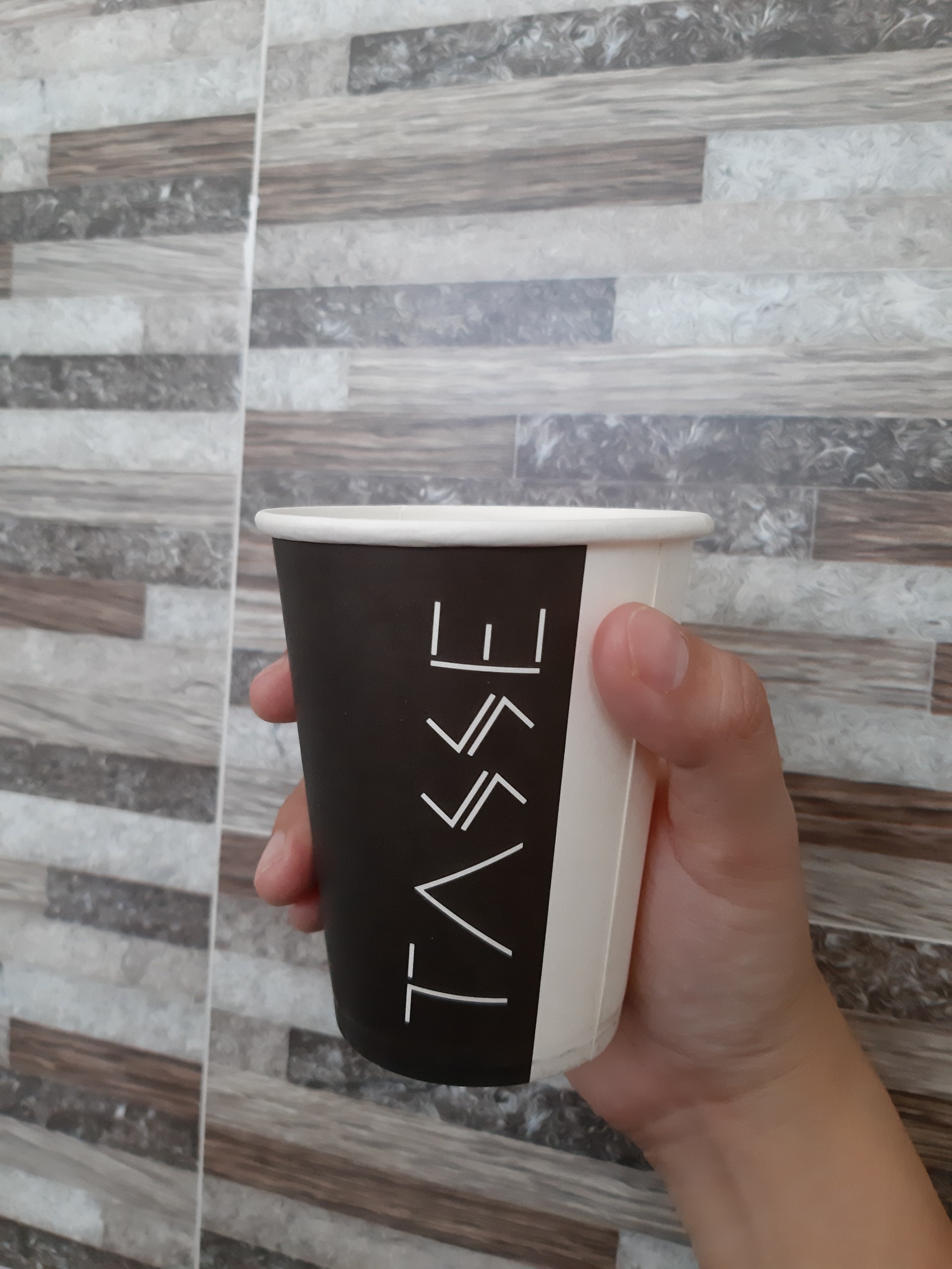 Ly giấy 9oz in hình Tasse (250ml) 1PE lốc 50 cái