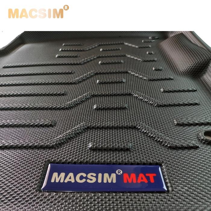 Thảm lót sàn xe ô tô HYUNDAI TUCSON 2022+ Nhãn hiệu Macsim chất liệu nhựa TPV cao cấp màu đen