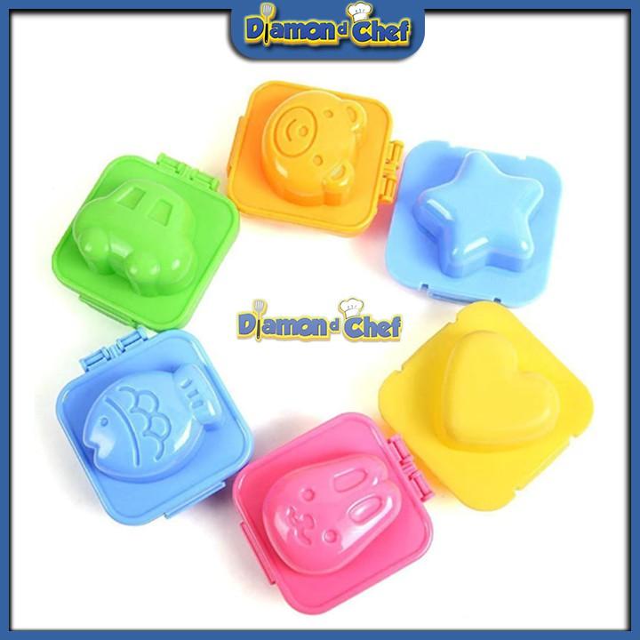 Bộ 6 Chiếc Khuôn Làm Cơm Bento Cho Bé