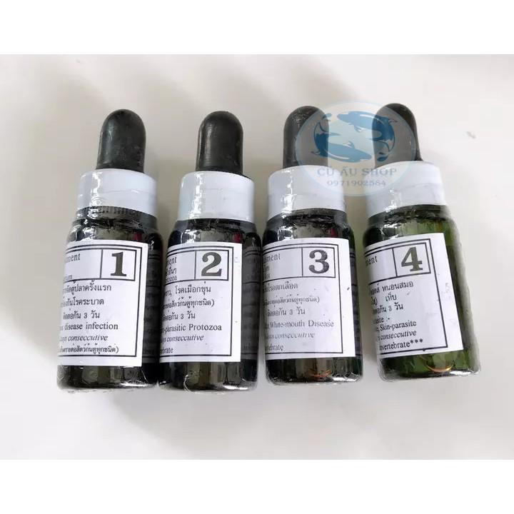 Bio Knock 1/2/3/4 - Phòng Và Diệt Các Loại Nấm Cho Cá Cảnh