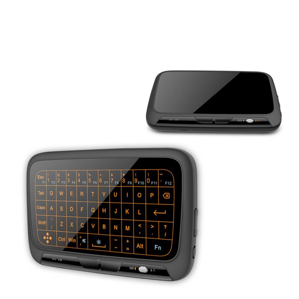 Bàn Phím Mini 2.4GHz H18 + Tặng Bàn Phím Không Dây Có Thể Điều Chỉnh Đèn Nền Bàn Di Chuột Usb Dành Cho Windows Android IOS Máy Tính Bảng IPad