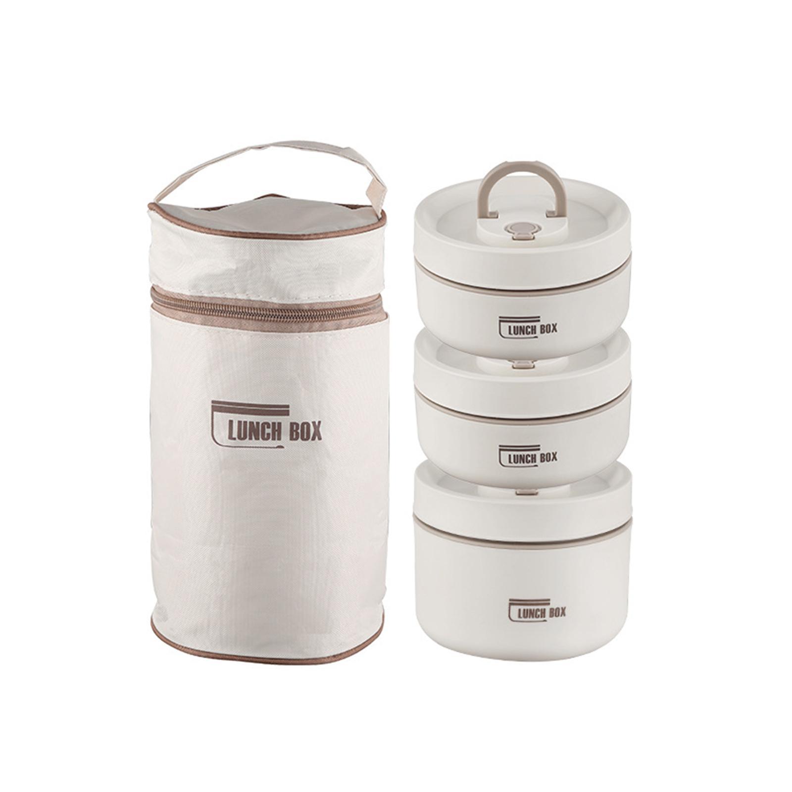 Lunch Box Set Portable Airtight Lid Lunchbox Insulated Food Lunch Container