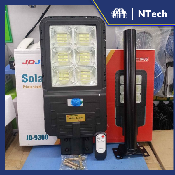 Đèn năng lượng mặt trời Jindian- Đèn đường NLMT Công suất 300W -Khung ABS- Chip Led "SMD"