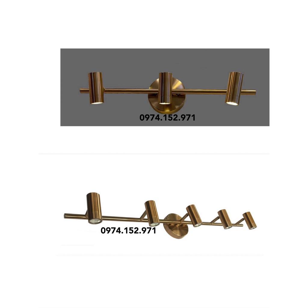 Đèn soi tranh 1 bóng, 3 bóng, 5 bóng cao cấp - Điều chỉnh được góc chiếu