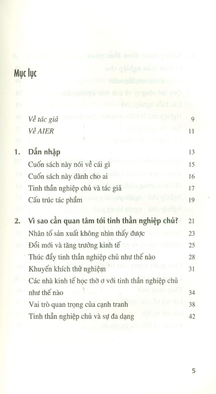 Tinh Thần Nghiệp Chủ - Một Dẫn Nhập - Eamonn Butler - Phạm Nguyên Trường dịch - (bìa mềm)