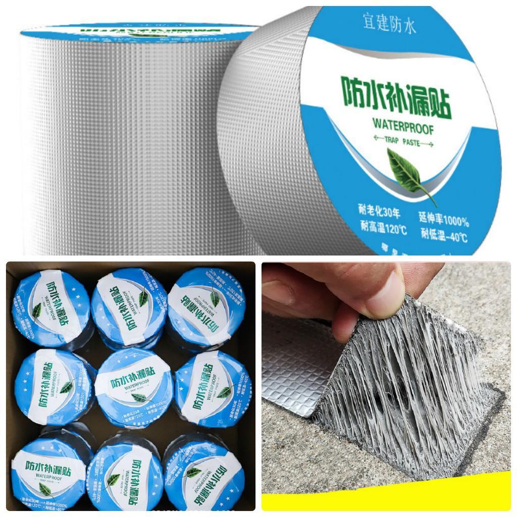 Combo 2 Cuộn Băng Keo Chống Thấm Chống Dột Siêu Dính - Hàng Chất Lượng