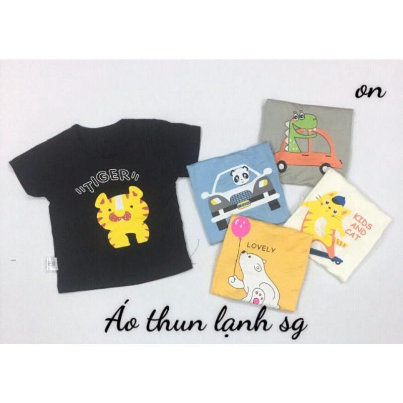 Áo thun lạnh cộc tay cho bé chất siêu mát