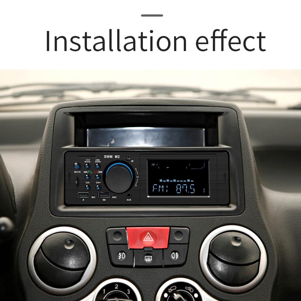 Car Radio MP3 Player Audio 87.5-108M Bluetooth Handsfree 4CH FM Music Player