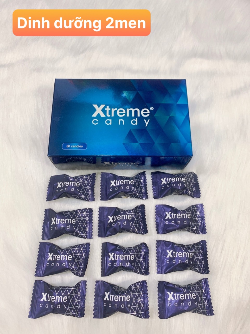 Hộp 30 viên Kẹo Sâm Xtreme Candy - Tăng Cường SL Nam Giới