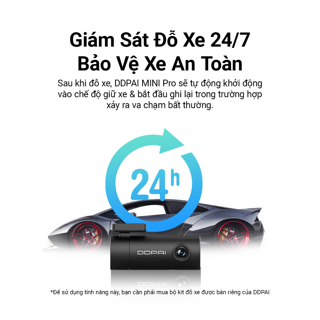 Camera hành trình Sothing DDPAI mini pro 2K- Phiên bản quốc tế- Hàng chính hãng