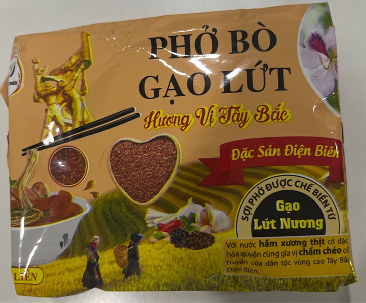 Phở bò gạo lứt ăn liền 120g