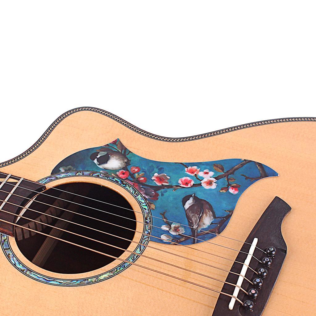 2 Pieces Acoustic Guitar Pickguard Pick Guard Scratch Plate