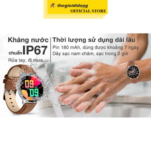 Đồng hồ thông minh BeFit Sporty 2 44.5mm Nâu - Hàng Chính Hãng