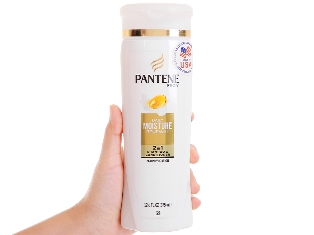 Dầu gội và xả Pantene Moisture Renewal 2in1 375ml