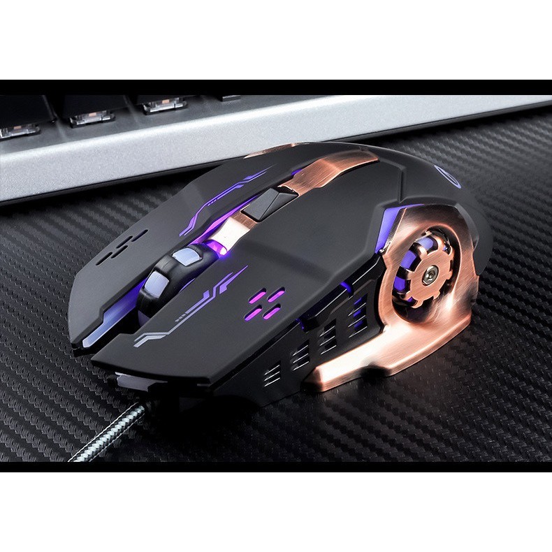 Chuột Gaming Mouse Thông Minh Có Đen Led