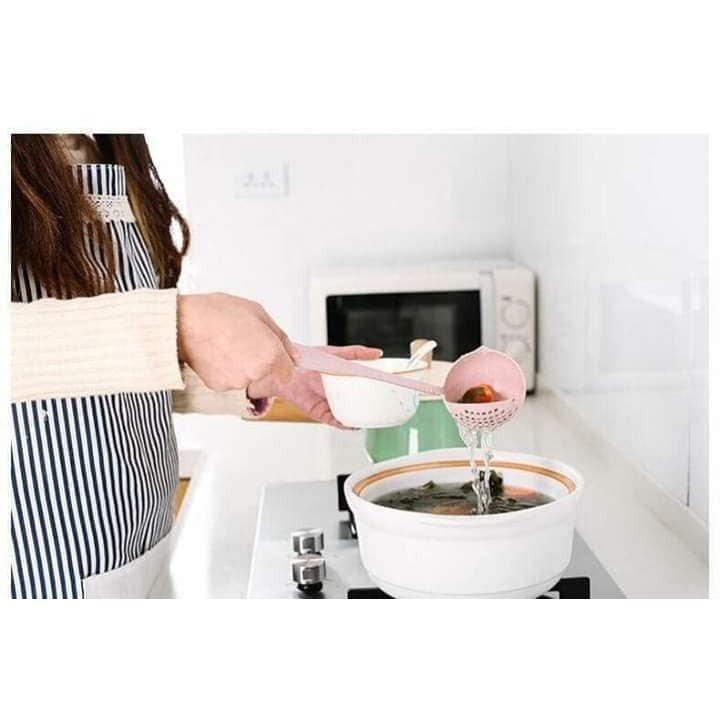 Muôi thìa lúa mạch 2 đầu tiện dụng