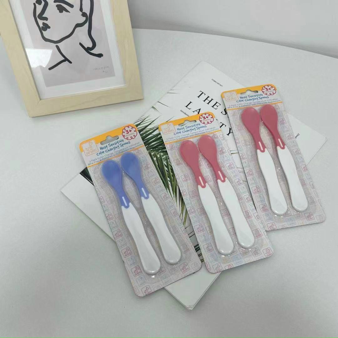 Set 2 thìa báo nóng cao cấp sử dụng cực an toàn