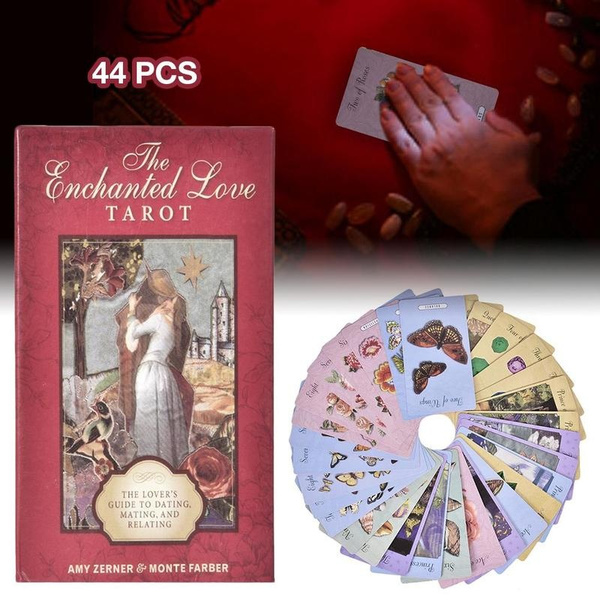 {Kèm quà tặng}  Bộ bài tarot Enchanted Love Tarot