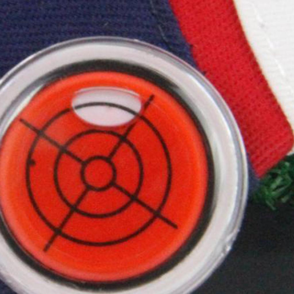 3x Sturdy And Portable Golf  Hat Clip & Ball Marker with Functional Gradienter Design