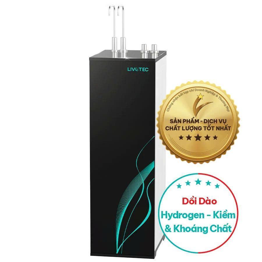 [TẶNG BỘ LÕI] Máy lọc nước RO Livotec 609, Tinh khiết đóng chai, Giàu kiềm, giàu khoáng, 2 chế độ nước