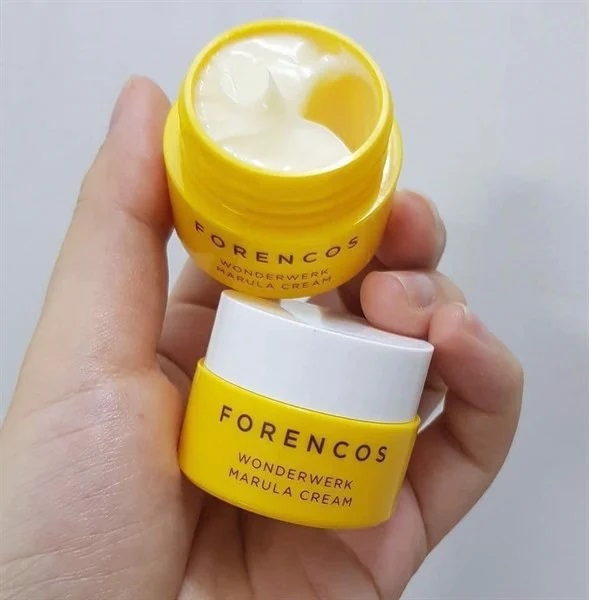 Kem Dưỡng Da Ban Đêm Forencos Wonderwerk Marula Cream MINISIZE 10ml +Tặng Băng Đô (màu ngẫu nhiên)