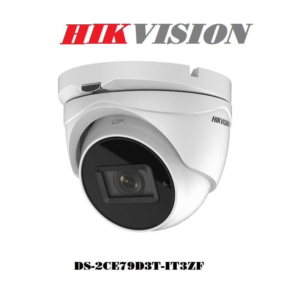 Camera Dome 4 in 1 hồng ngoại 2.0 Megapixel HIKVISION DS-2CE79D3T-IT3ZF - HÀNG CHÍNH HÃNG