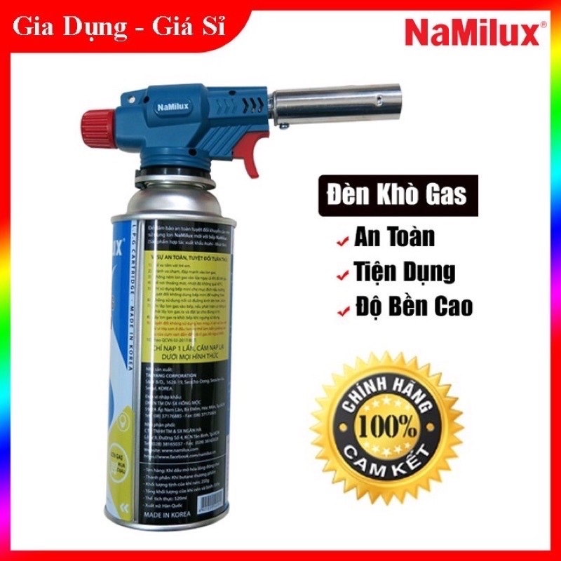 Đèn khò gas/Đầu khò gas Namilus/Khò gas cầm tay