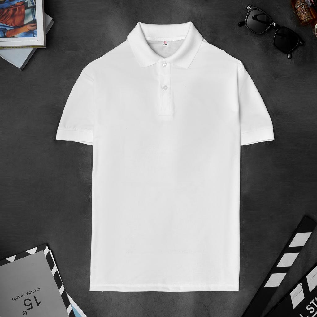 Áo thun Polo Nam cổ bẻ DONA05 thun basic cộc tay vải cá sấu cotton vải đẹp phong cách trẻ trung chuẩn form màu be