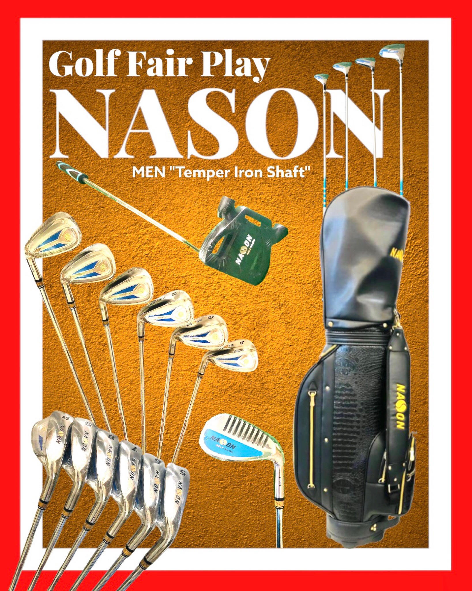 BỘ GẬY GOLF NAM (12 GẬY) FAIRPLAY GF-01 | NASON