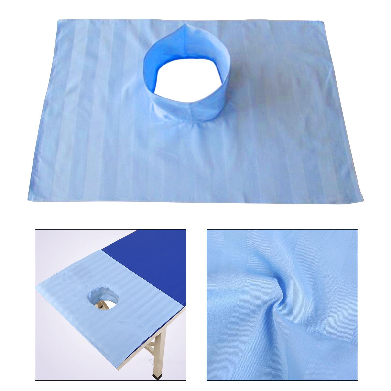 Massage Table Cover Sheet with Face Hole for Beauty Salon SPA Massage Tables