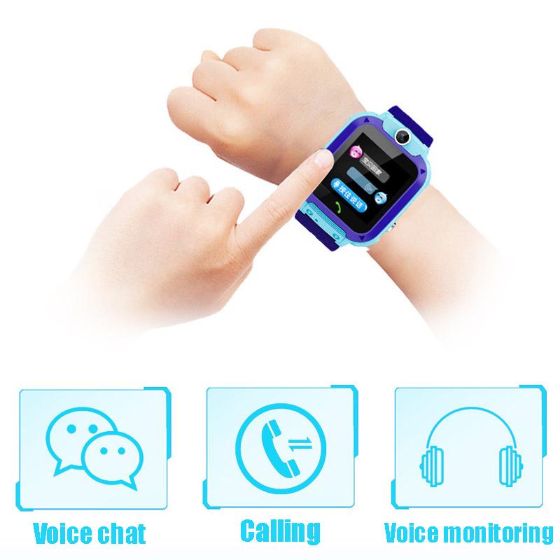 Trẻ Em Thông Minh 2 SIM Thẻ Thông Minh Trẻ Em Đồ Chơi Điện Thoại IP67 Chống Nước SOS Chống Mất LBS Vị Trí Theo Dõi quà Giáng Quà Tặng Sinh Nhật