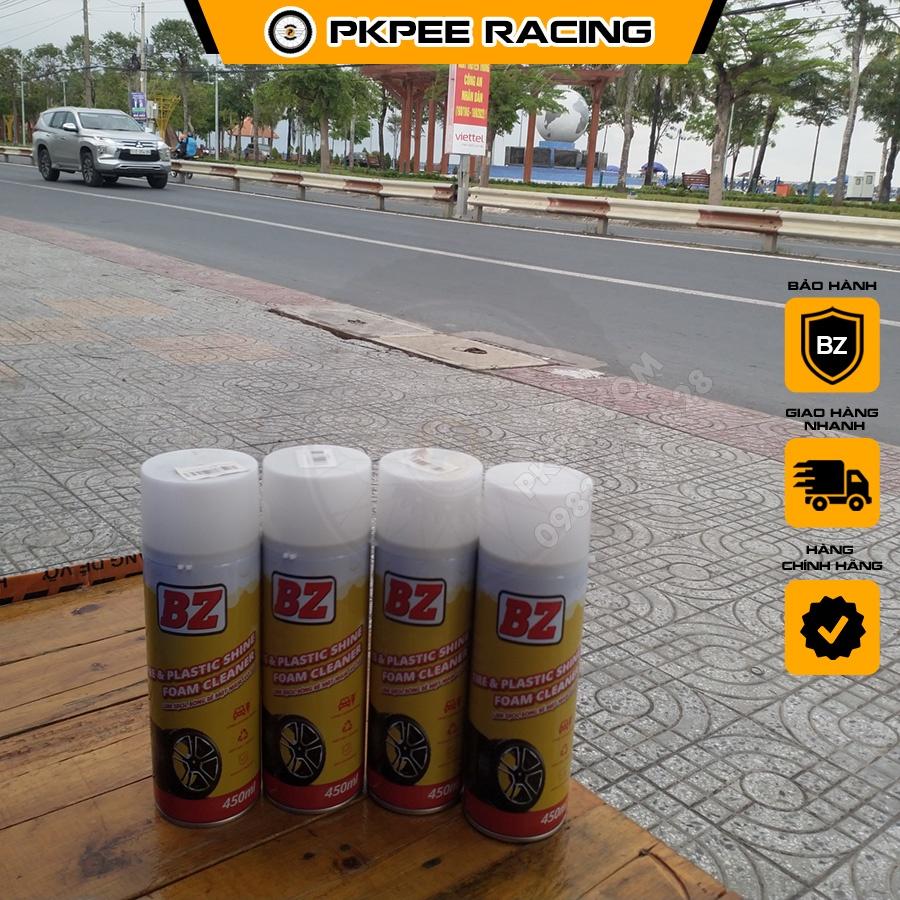 Chai Xịt Làm Sạch Nhựa Nhám, Lốp Xe BZ TIRES & PLASTIC SHINE