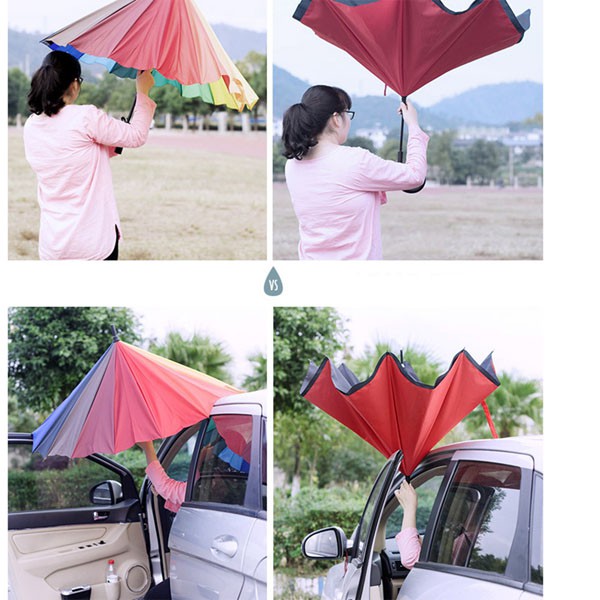 Ô gấp ngược, dù gấp ngược chuyên dụng cho người đi ô tô, xe hơi, ô tô