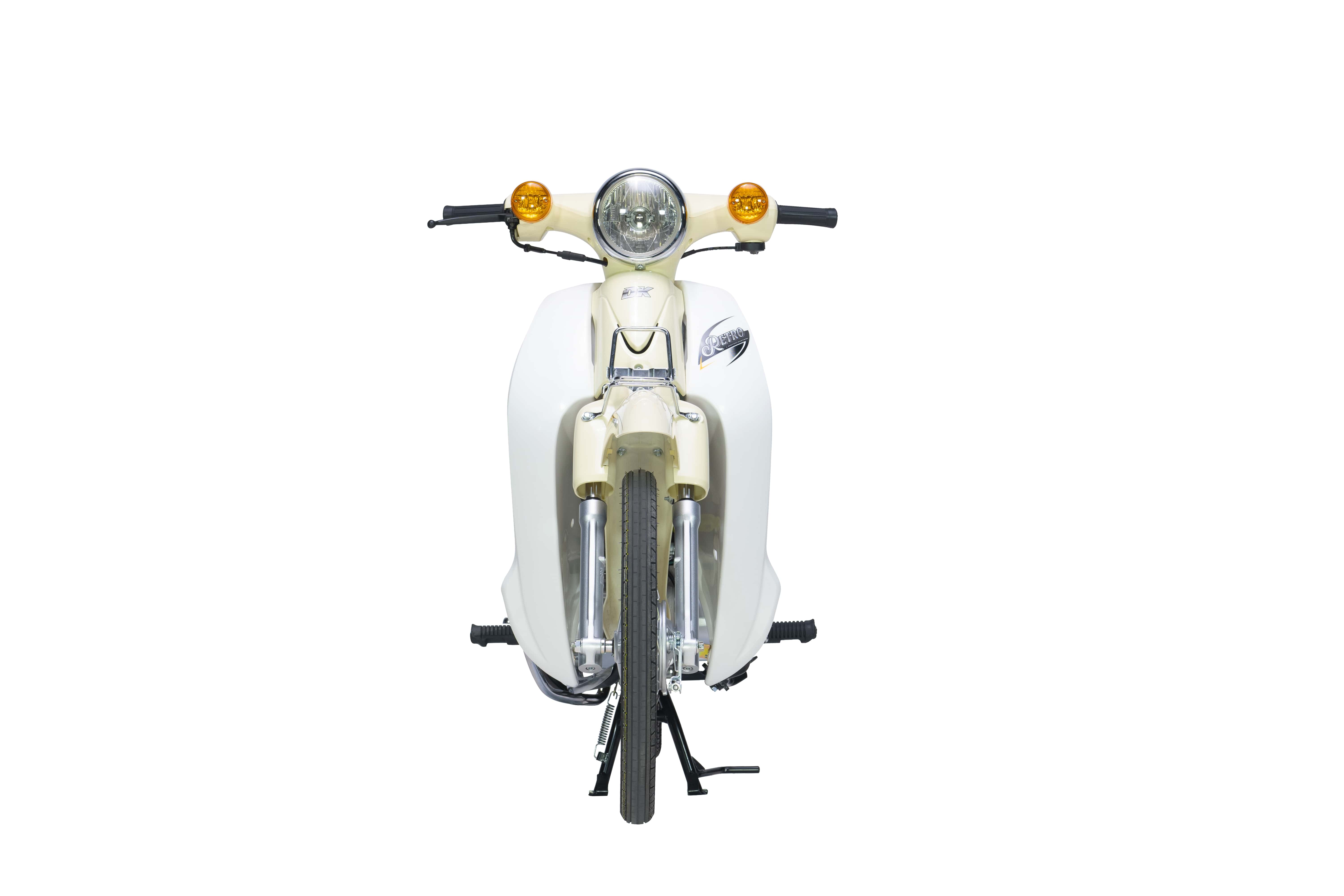 Xe Máy 50cc DK Retro - Màu Be