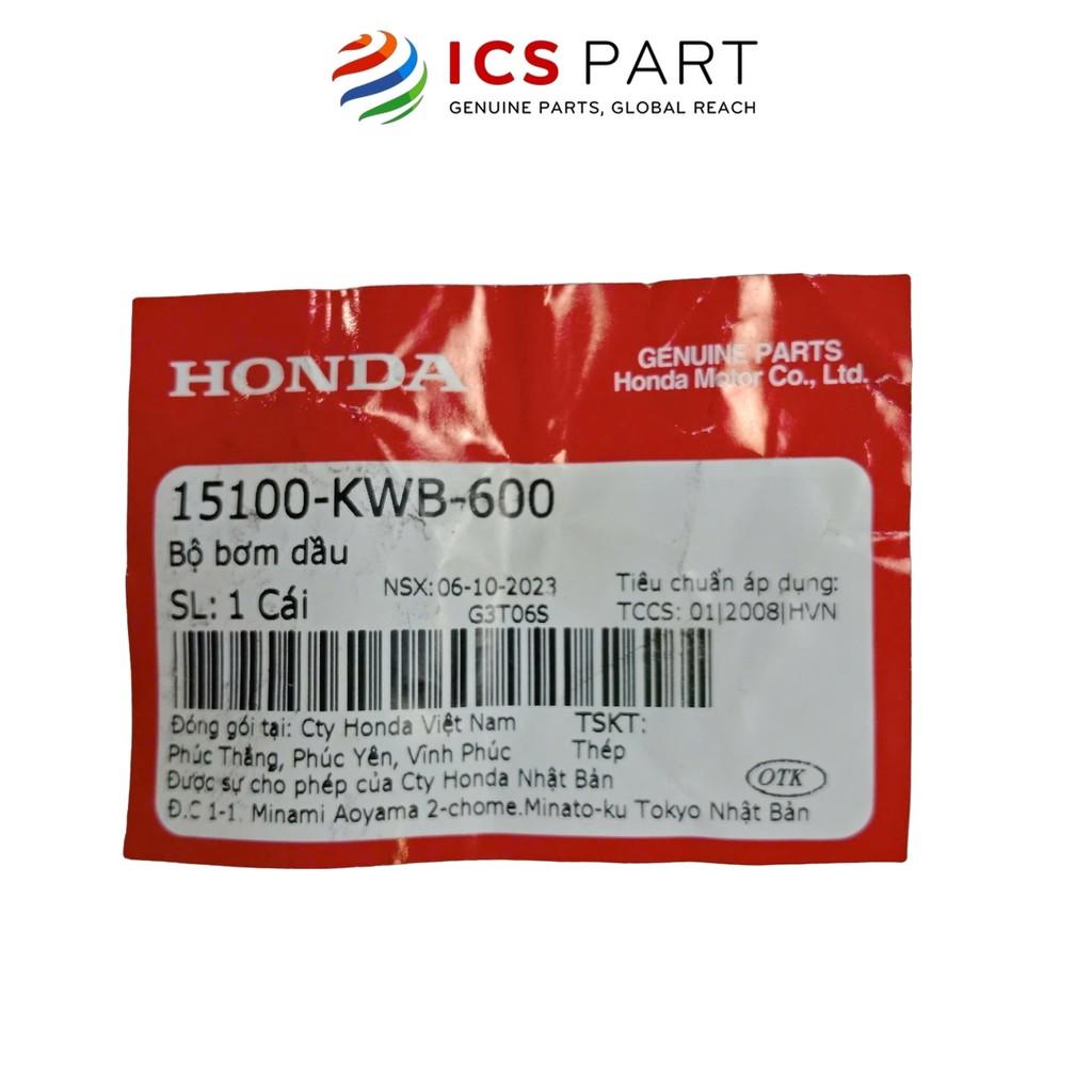 Bộ Bơm Dầu (Tổng Bơm Dầu) HONDA Wave Alpha A (15100KWB600)