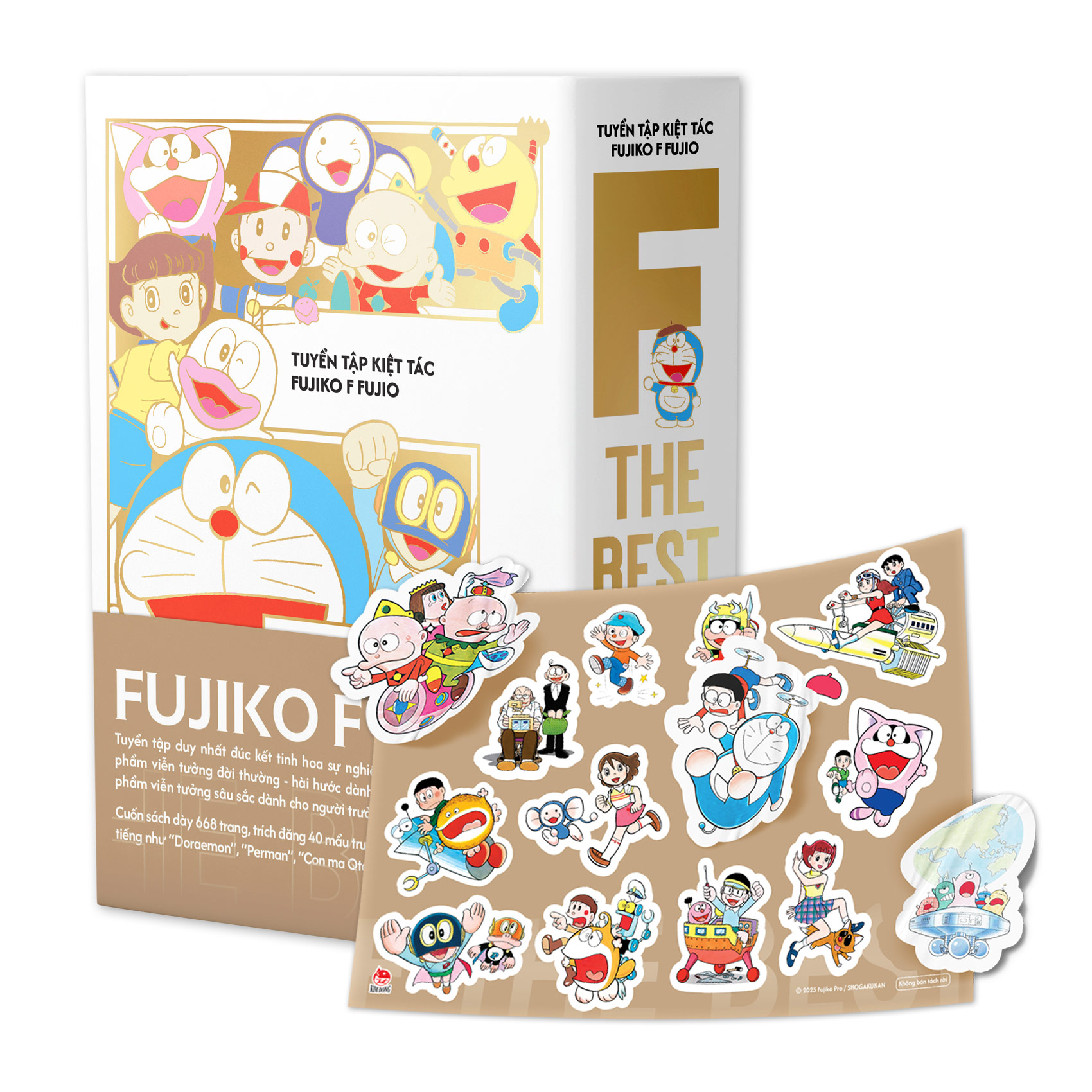 Tuyển Tập Kiệt Tác Fujiko F Fujio - F The Best [Tặng Kèm Set Sticker Khổ Lớn]