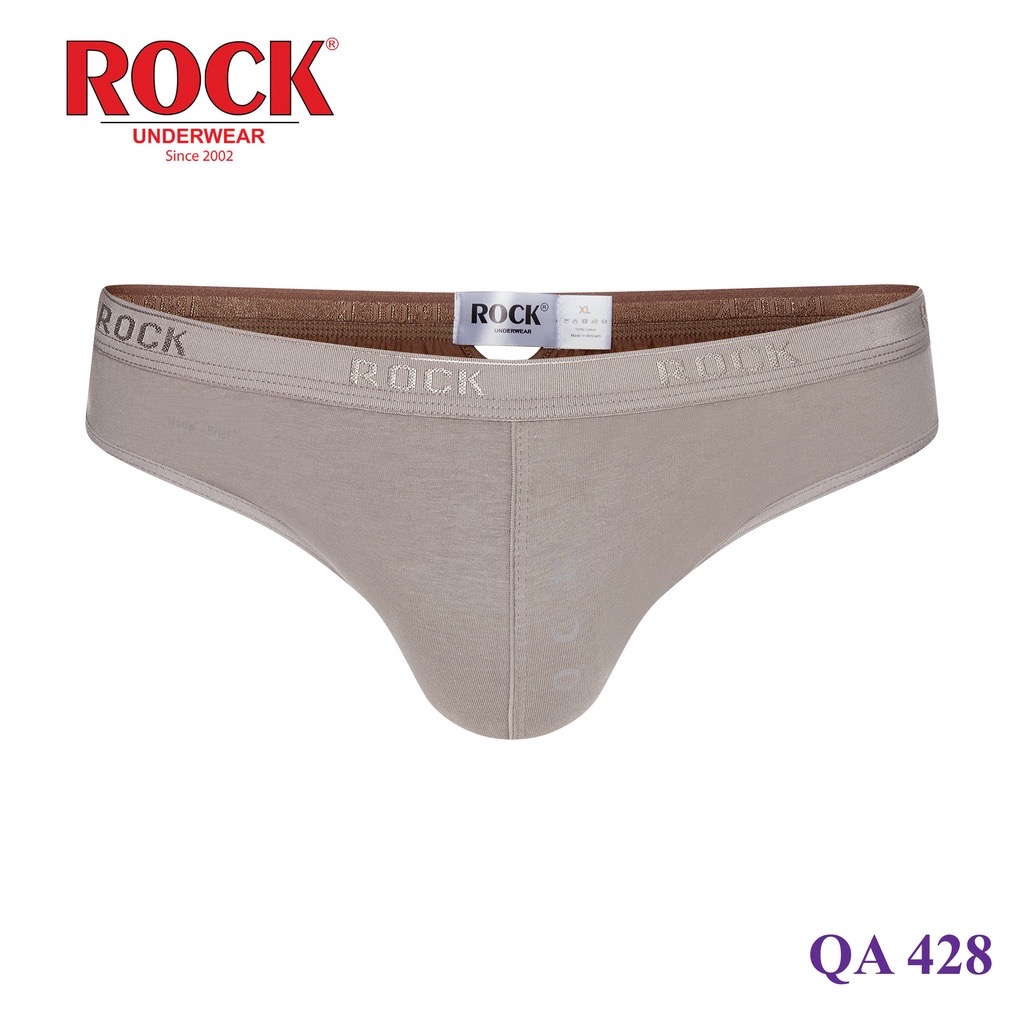 Quần lót nam cao cấp ROCK QA-428 kiểu dáng Briefs phong cách thiết kế hoàn hảo dành cho mọi quý ông.