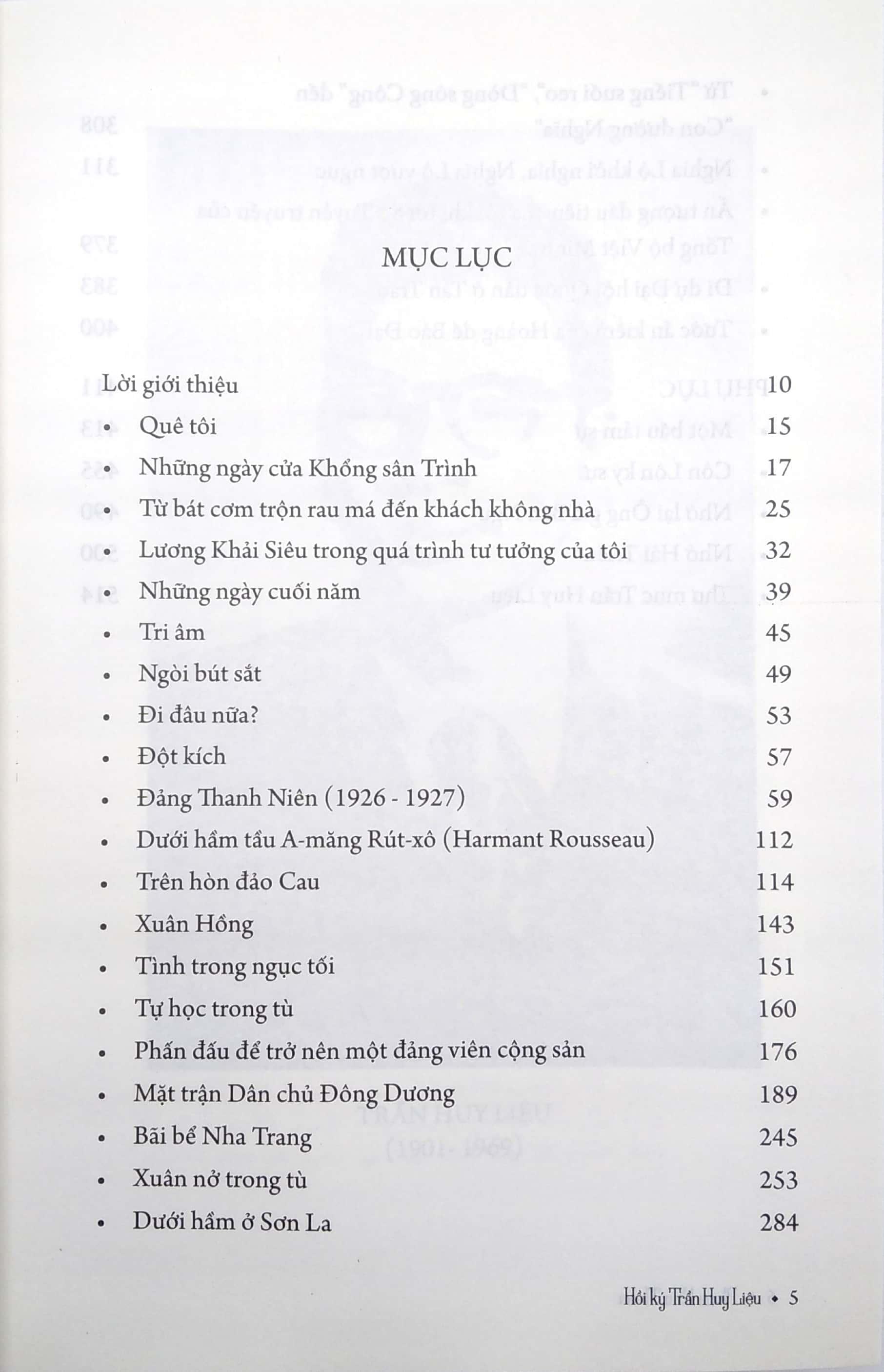 Hồi Ký Trần Huy Liệu
