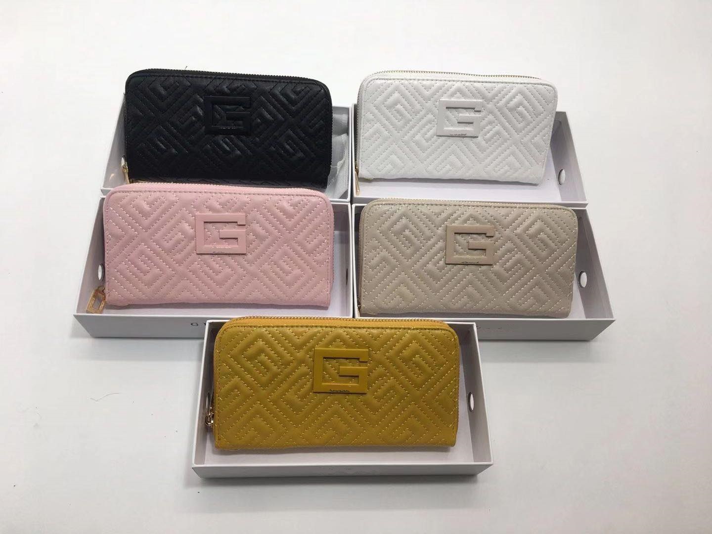 túi clutch, ví dài thêu chỉ da chần