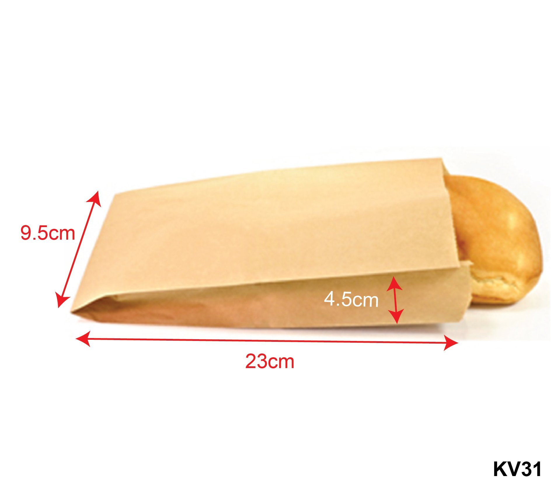 Túi bánh mì truyền thống 9.5x4.5x23cm