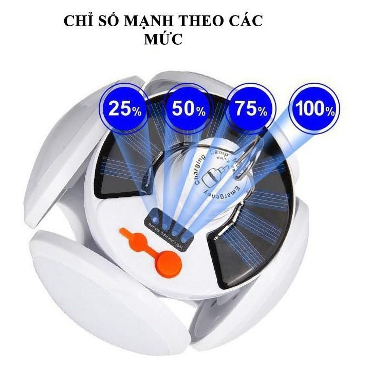 Đèn Led Năng Lượng Mặt Trời Tích Điện 4 Cánh Có Thể Đóng Mở 2029 - Đèn Năng Lượng Mặt Trời 4 Chế Độ Sáng