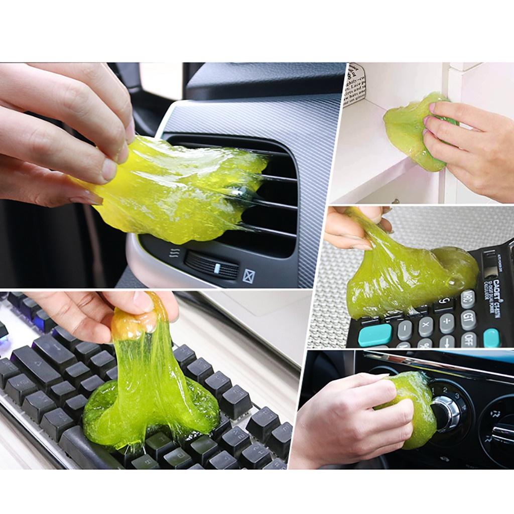 Bọt biển hút làm sạch bụi bẩn bàn phím xe hơi