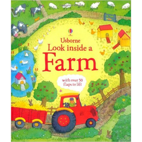 Sách tương tác tiếng Anh - Usborne Look inside a Farm