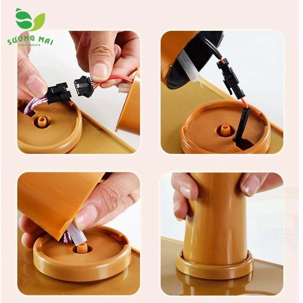 Bàn trà điện đa năng hình rồng