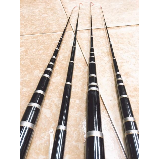 BỘ CẦN CÂU ĐƠN RA Đá dài2,7m 3,6m 4,5m 5,4m tặng nhiều thứ docaucagiangnam