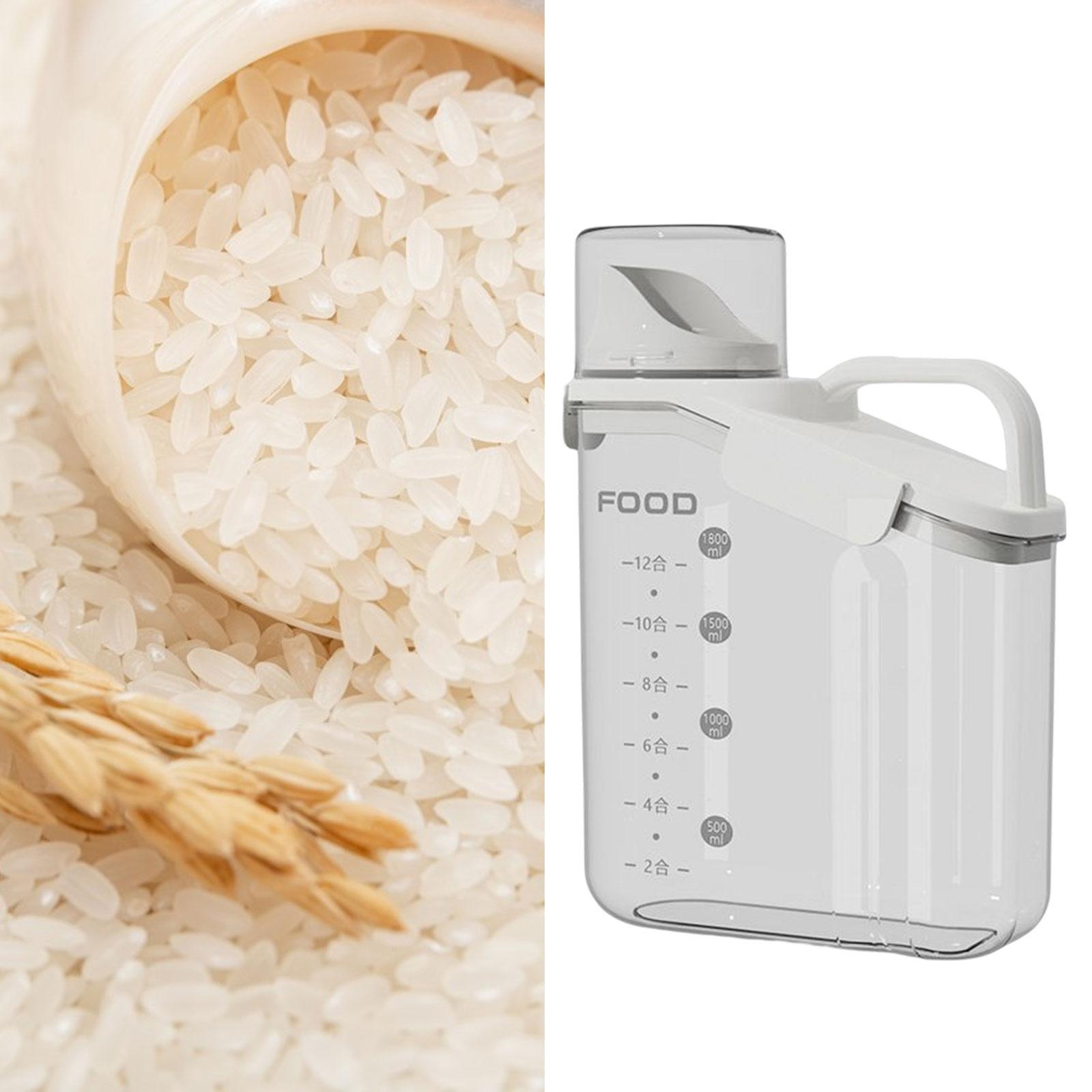 Cereal Storage Container Food Dispenser Pour for Pantry Baking Supply