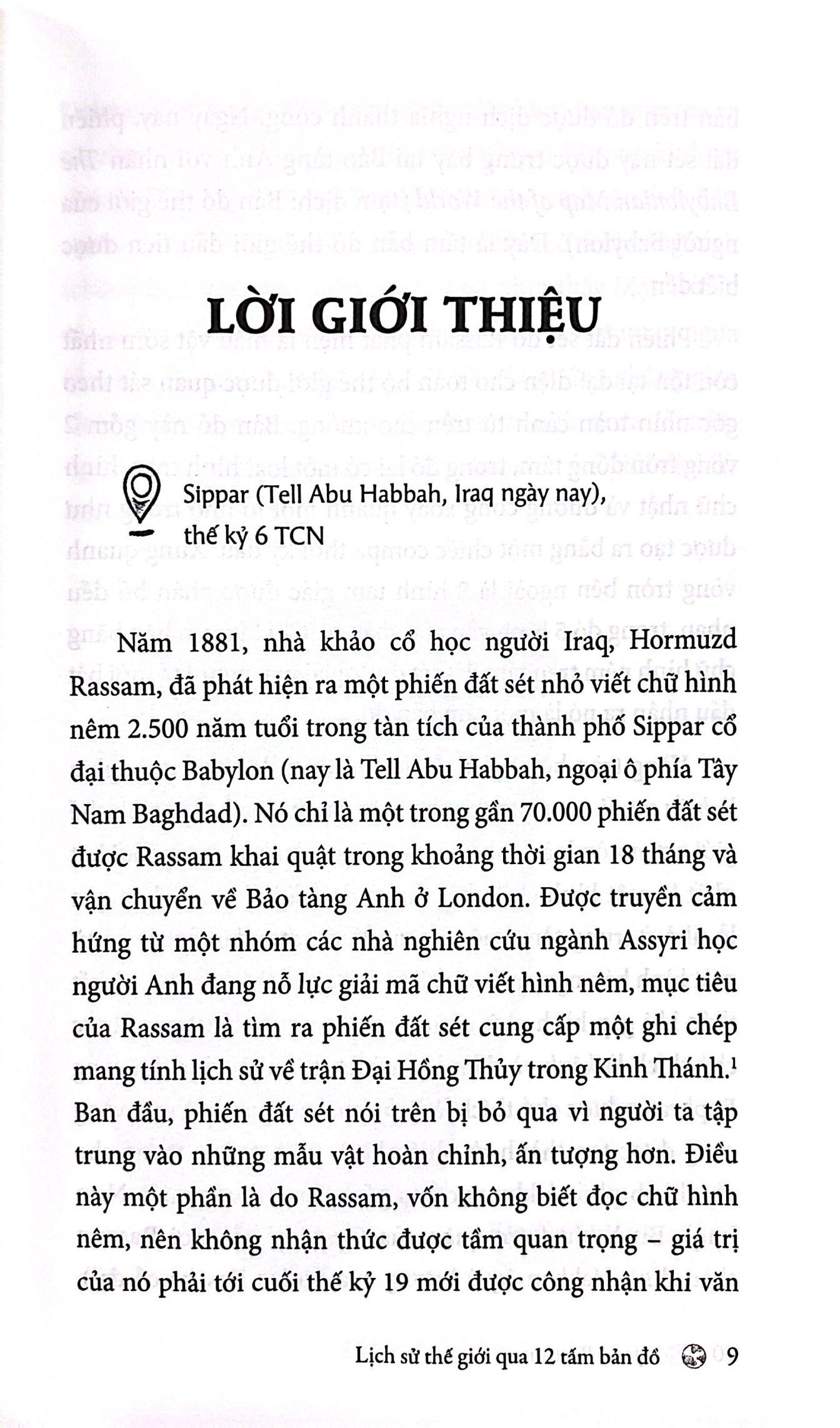 Sách - Lịch Sử Thế Giới Qua 12 Tấm Bản Đồ - A History Of The World In 12 Maps New York Times Bestseller