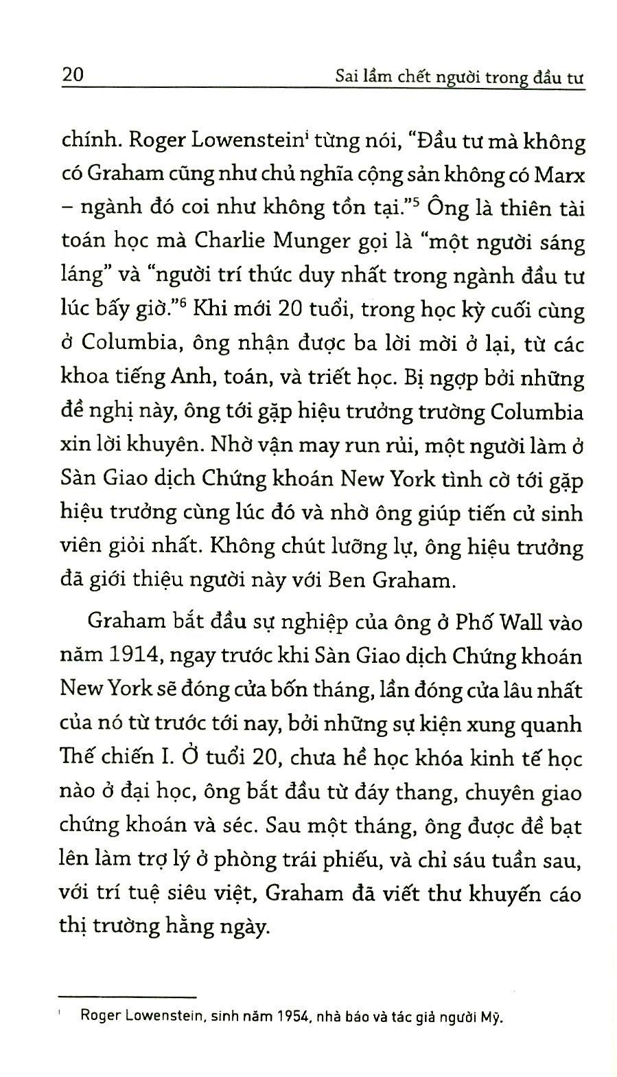 Sai Lầm Chết Người Trong Đầu Tư